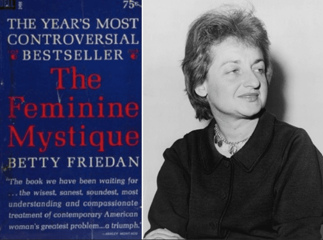 Illustration in Revolution der Frauenbefreiung: Die Frauenbewegung begann mit Betty Friedan und Gloria Steinem. Und dazu habe ich eine Geschichte für Sie