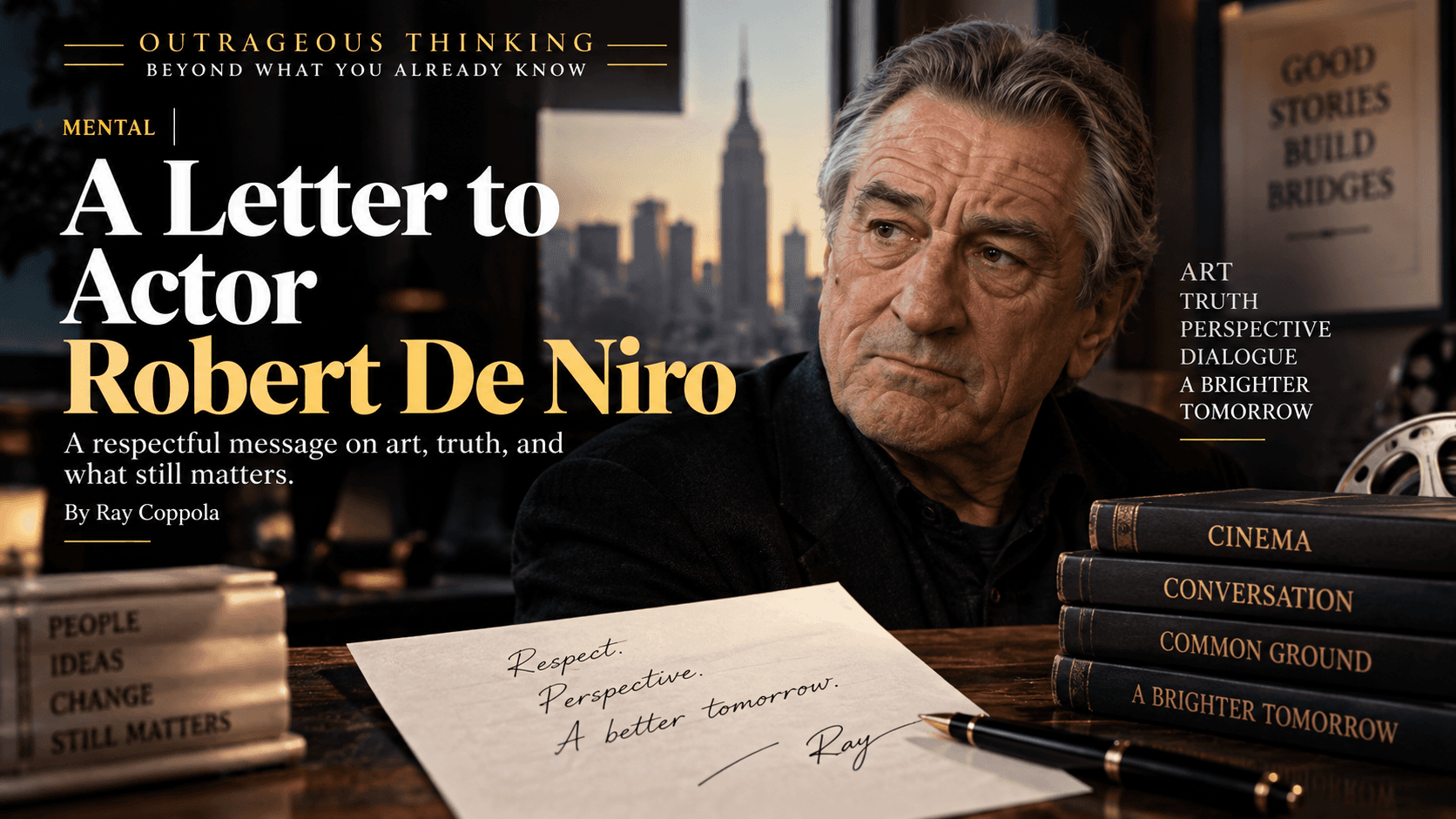 Artwork für Ein Brief an den Schauspieler Robert De Niro