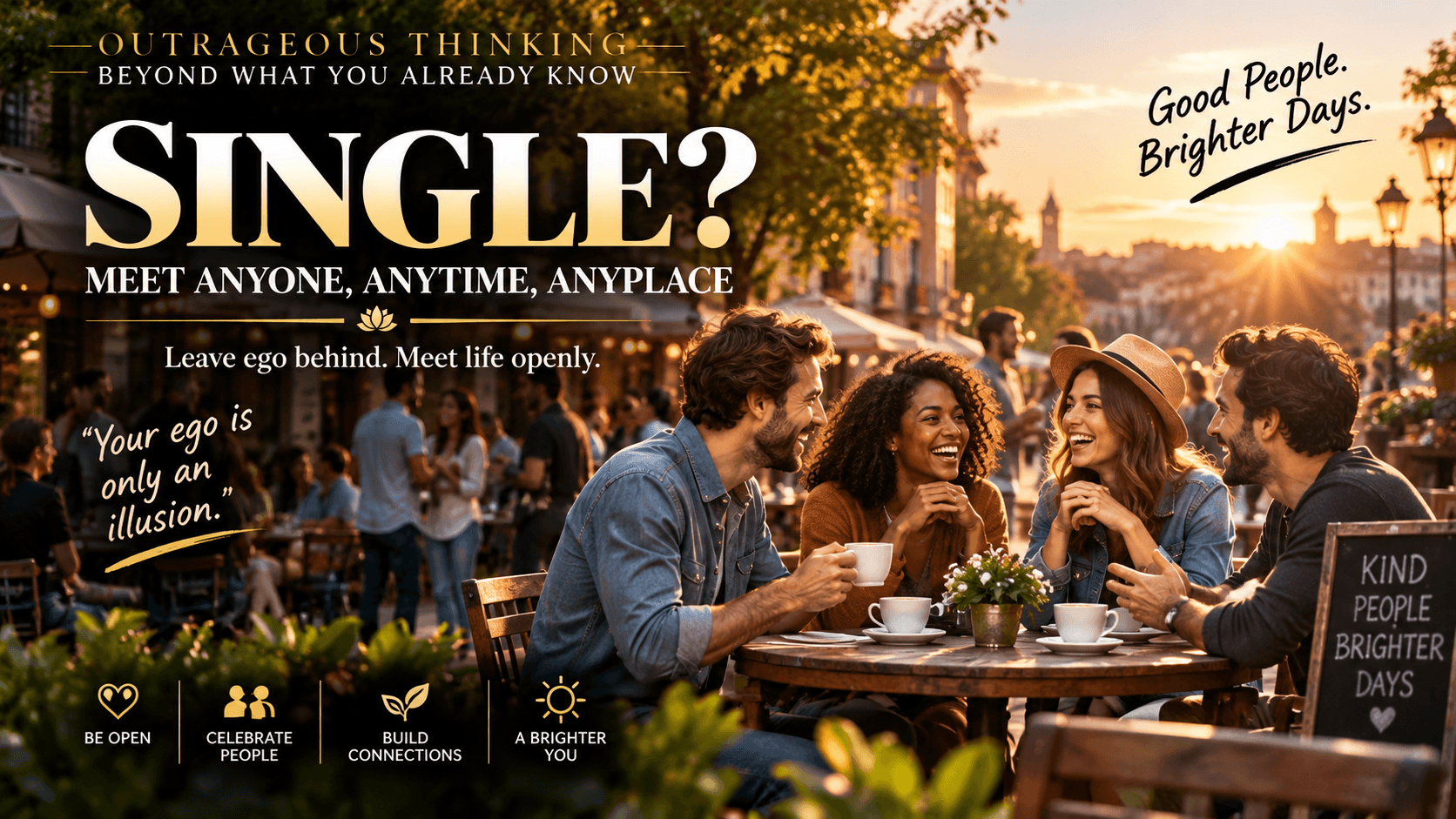 Artwork für Single? Lerne jederzeit, überall und jeden kennen