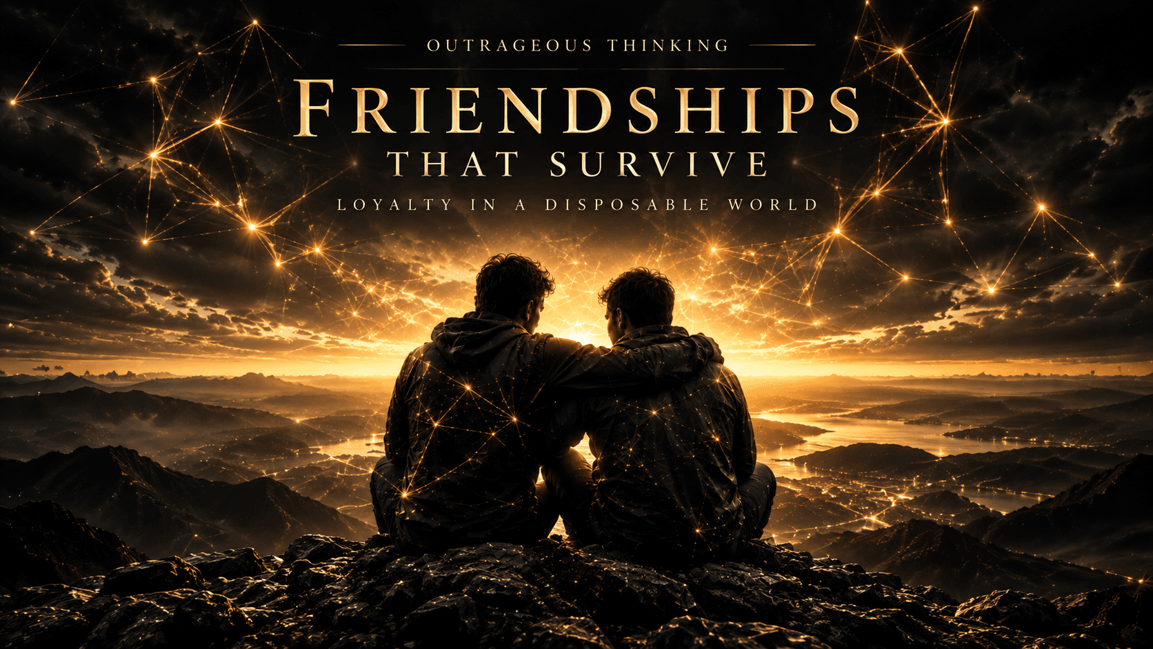 Editorial artwork for The Friendships That Survive
